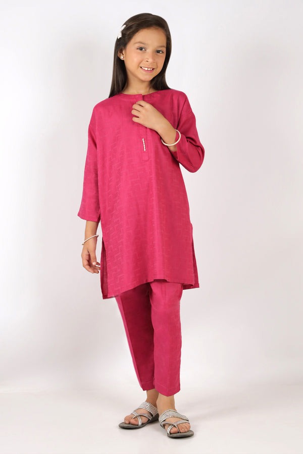 Stitched-Cotton-Jacquard-Shirt-Trouser-For-Kids-62131
