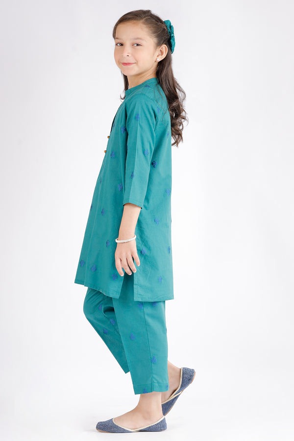 Stitched-Cotton-Jacquard-Shirt-Trouser-For-Kids-66191