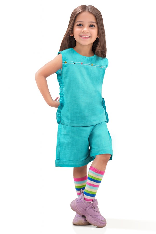 Stitched-Cotton-Jacquard-Shirt-Trouser-For-Kids-67711