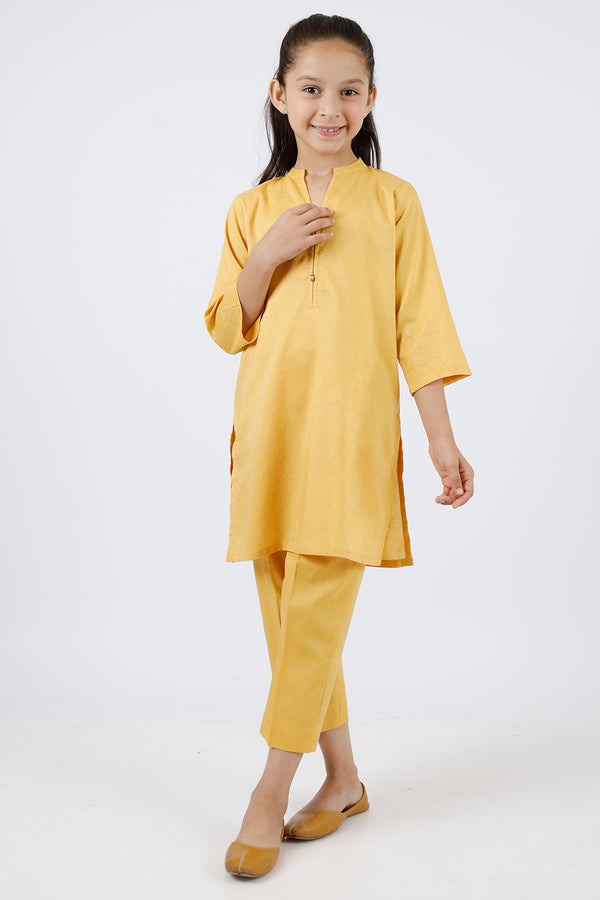 Stitched-Cotton-Jacquard-Shirt-Trouser-For-Kids-68322