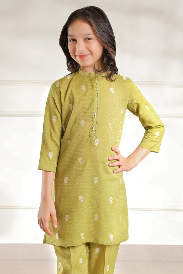 Stitched-Cotton-Jacquard-Shirt-Trouser-For-Kids-61109