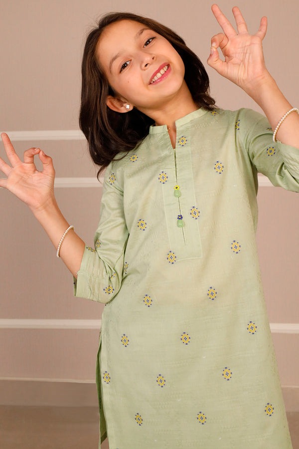 Stitched-Cotton-Jacquard-Shirt-Trouser-For-Kids-79968