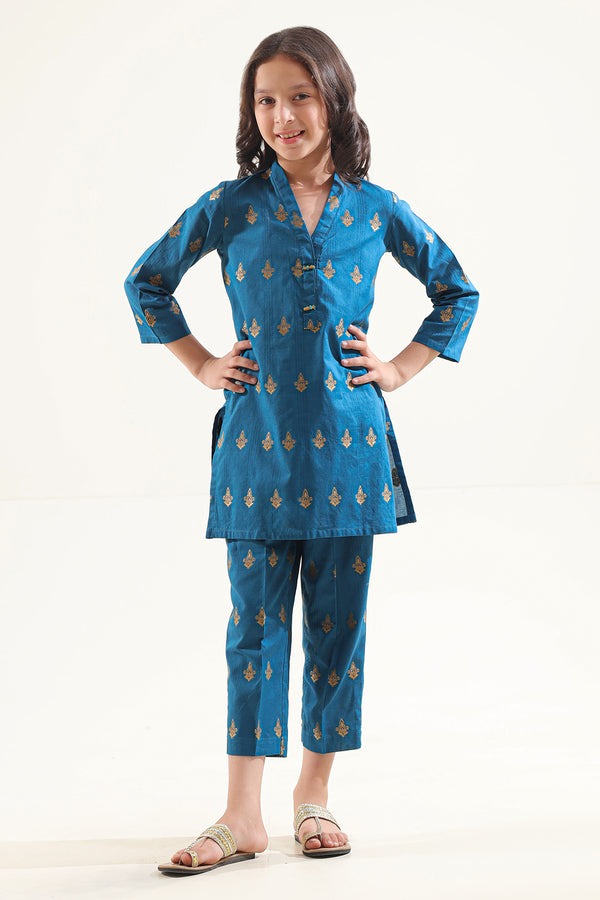 Stitched-Cotton-Jacquard-Shirt-trouser-For-Kids-718