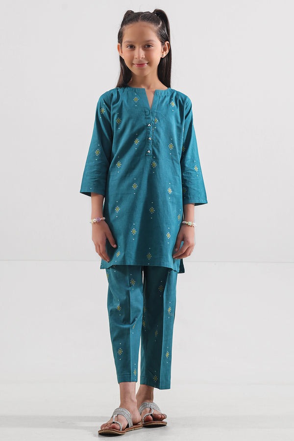 Stitched-Cotton-Jacquard-Shirt-trouser-For-Kids-777