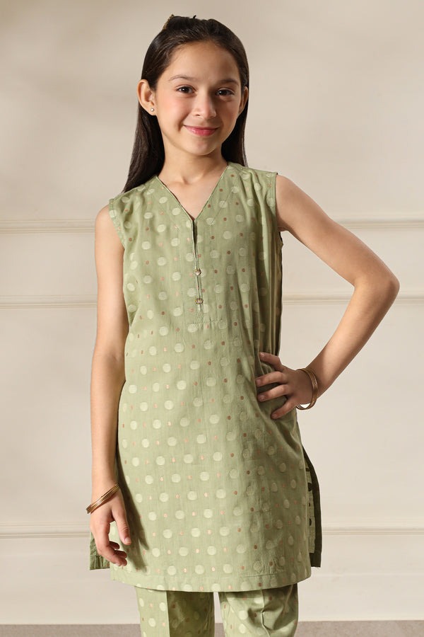 Stitched-Cotton-Jacquard-Shirt-trouser-For-Kids-77872