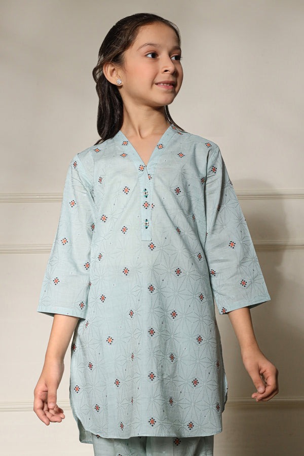 Stitched-Cotton-Jacquard-Shirt-trouser-For-Kids-87995