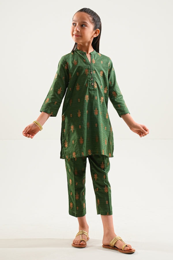 Stitched-Cotton-Jacquard-Shirt-trouser-For-Kids-91066