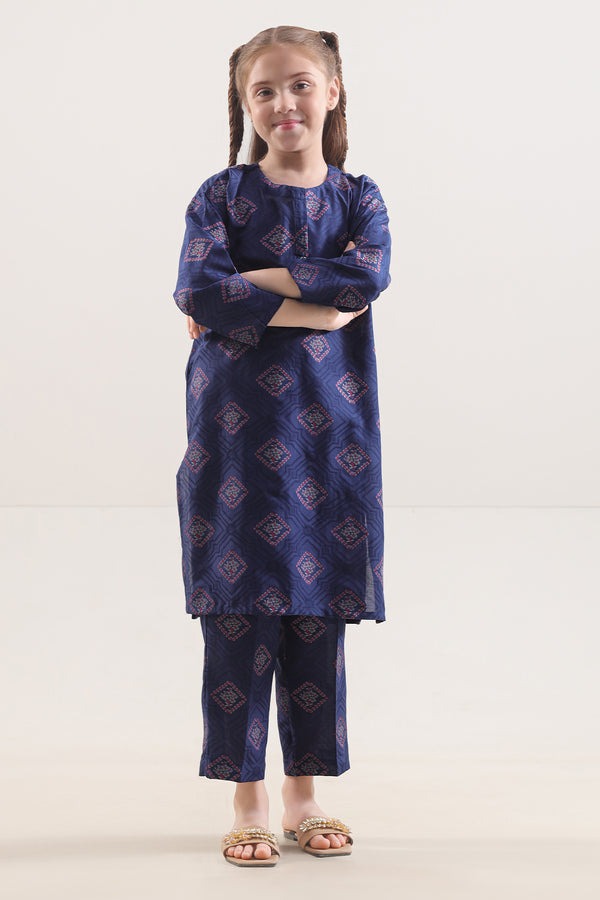 Stitched-Cotton-Jacquard-Shirt-trouser-For-Kids