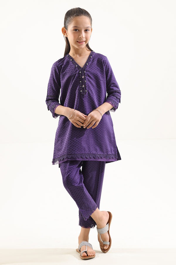 Stitched-Self-Jacquard-Shirt-Trouser-For-Kids-700