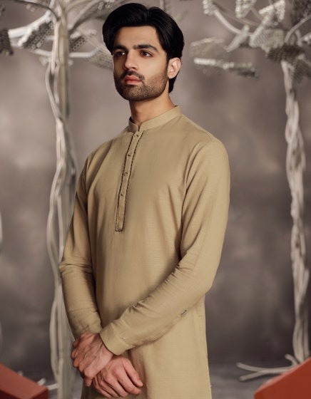 BEIGE-COTTON-SHORT-KURTA-JJSHK-W-90483
