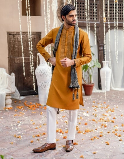 RUST-BLENDED-SPECIAL-KURTA-JJK-SP-48172
