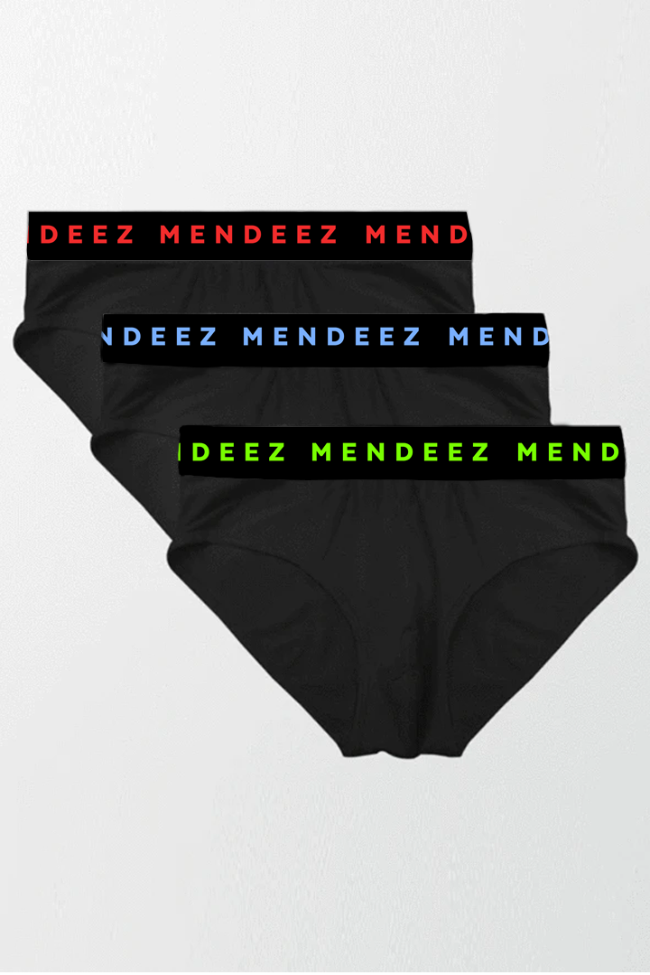 MENDEEZ Hush Hush Pocket Underwear Black Men Underwears