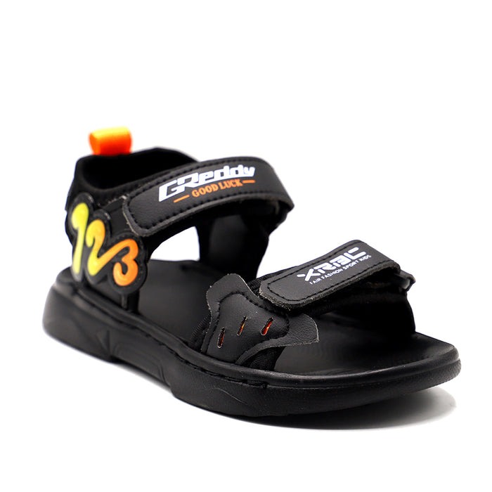 Black-Casual-Sandal-B10091
