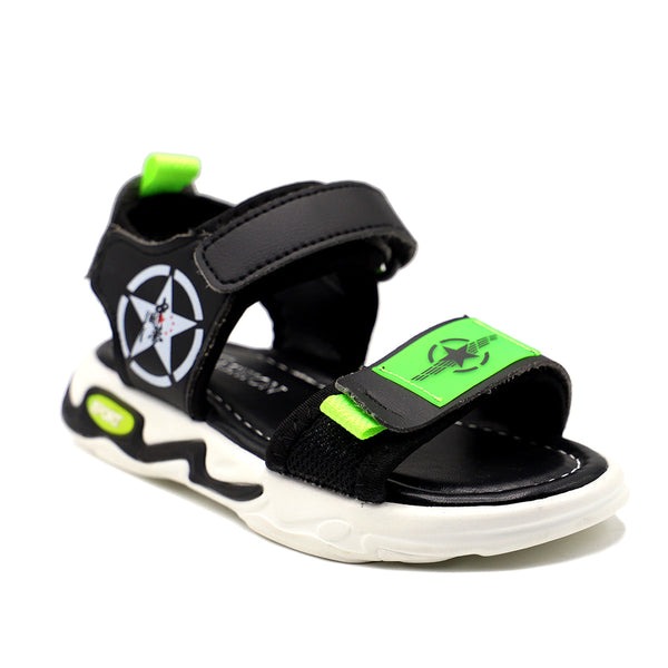 Black-Casual-Sandal-B10092
