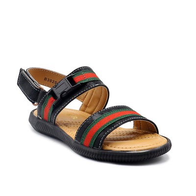 Black-Casual-Sandal-B30207
