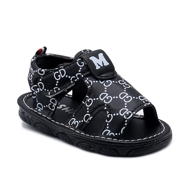 Black-Casual-Sandal-K00B00001
