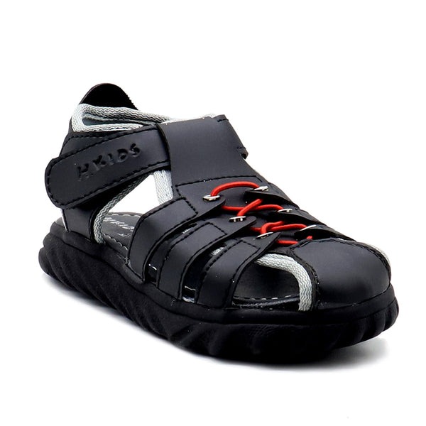 Black-Casual-Sandal-K00B10009
