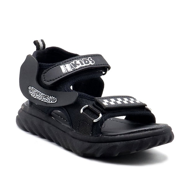 Black-Casual-Sandal-K00B10023
