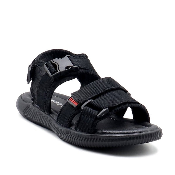 Black-Casual-Sandal-K00B10031
