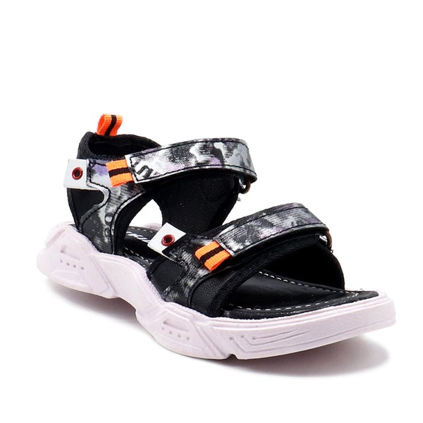 Black-Casual-Sandal-K00B10033
