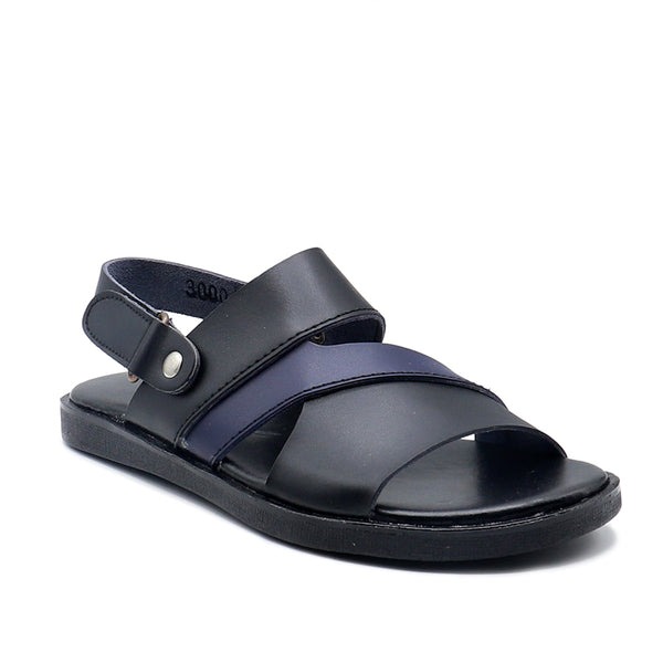 Black-Casual-Sandal-K00B30004
