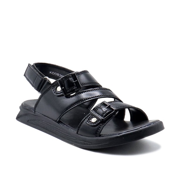 Black-Casual-Sandal-K00B30036
