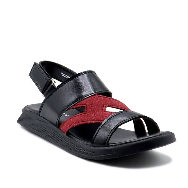 Black-Casual-Sandal-K00B30039
