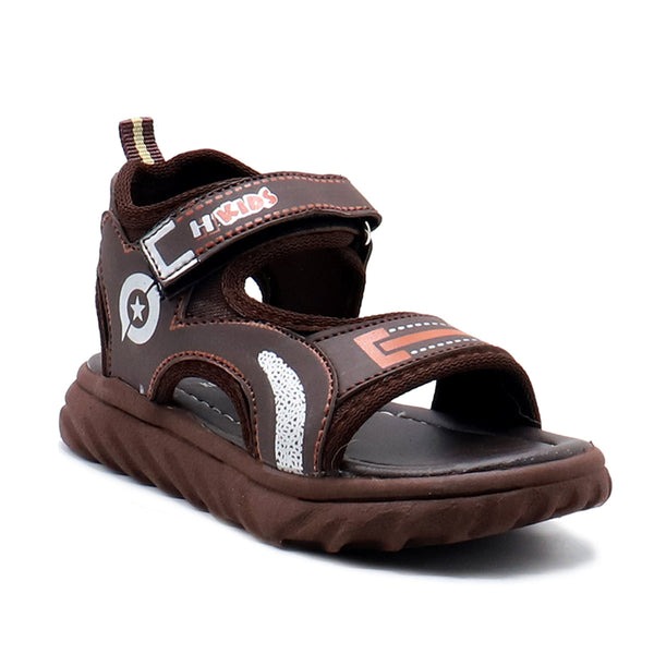 Brown-Casual-Sandal-K00B10024
