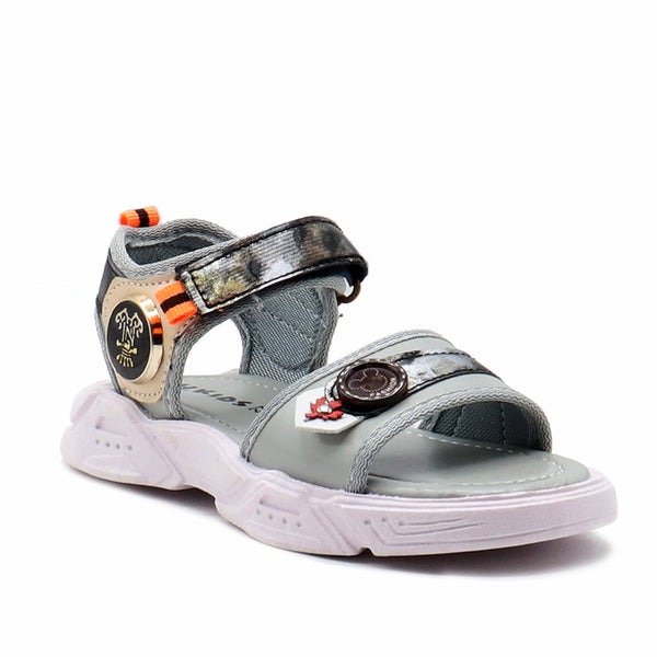 Grey-Casual-Sandal-K00B10034
