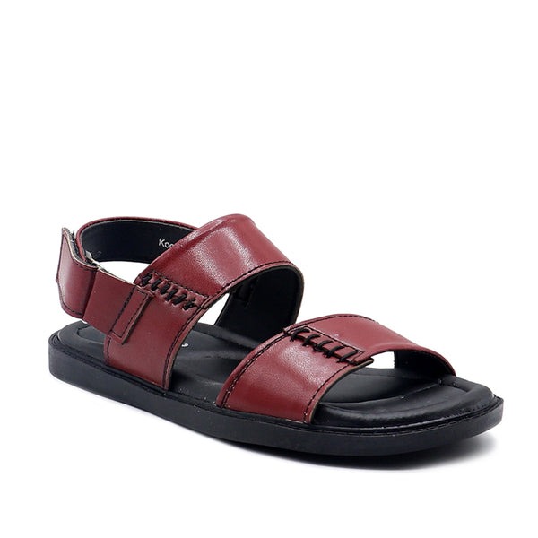 Maroon-Casual-Sandal-K00B30006
