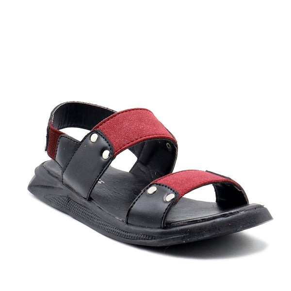 Maroon-Casual-Sandal-K00B30044
