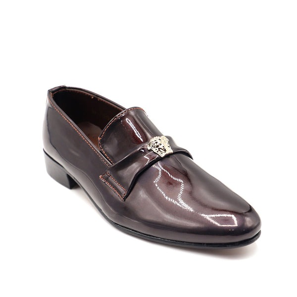 Maroon-Formal-Slip-On-B70036
