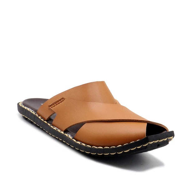 Tan-Casual-Slipper-K00B30033
