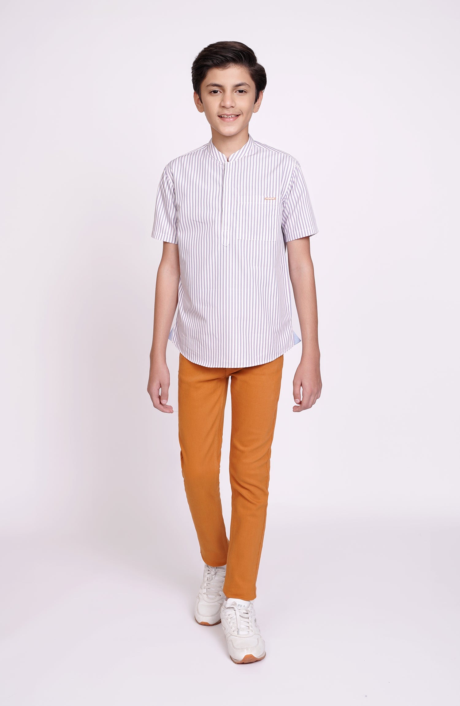 Yarndyed-Half-Placket-Shirt
