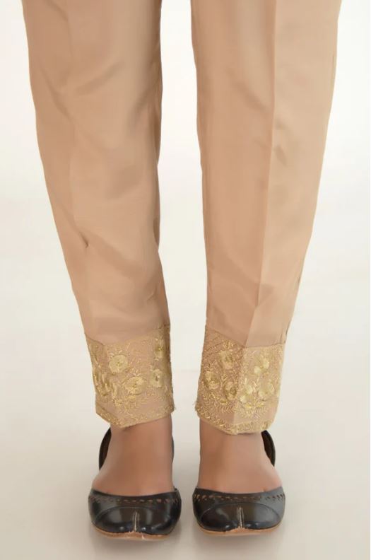 Embellished-Rawsilk-Pants-Gold