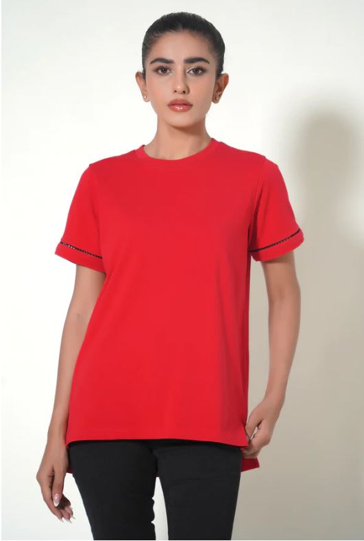 Red-Crew-Neck-T-Shirt
