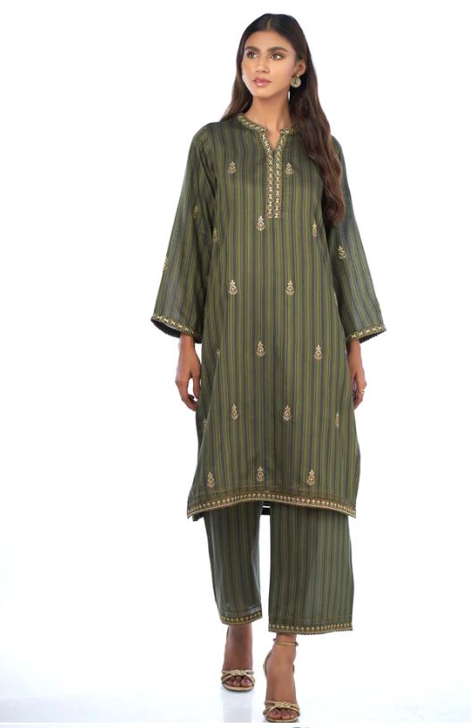 Stitched-2-Piece-Cotton-Silk-Embroidered-Outift