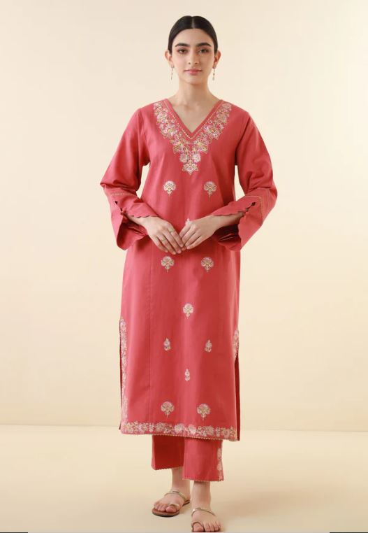 Stitched-2-Piece-Embroidered-Cambric-Suit7