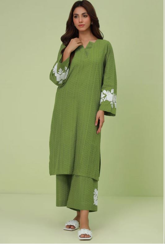 Stitched-2-Piece-Embroidered-Self-Jacquard-Suit