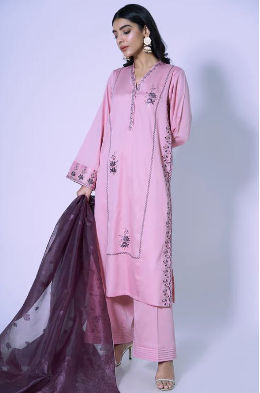 Stitched-3-Piece-Cotton-Silk-Embroidered-Outfit