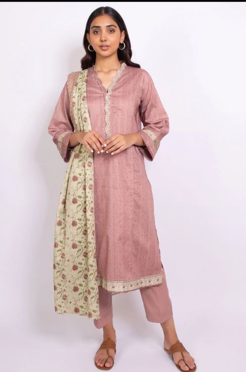 Stitched-3-Piece-Embroidered-Linen-Viscose-Suit
