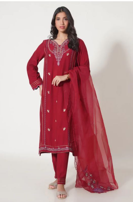Stitched-3-Piece-Embroidered-Raw-Silk-Outfit1