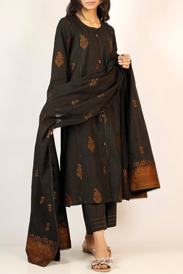 Unstitched-Jacquard-Cotton-3-Piece-91467
