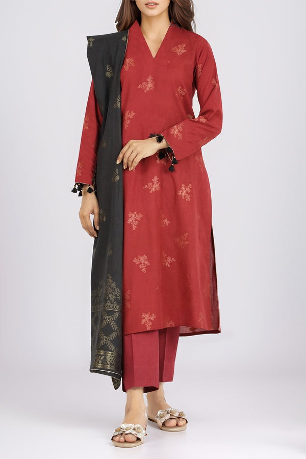 Unstitched-Jacquard-Cotton-3-Piece-92069