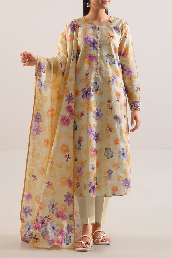 Unstitched-Jacquard-Khaddar-3-Piece-114093