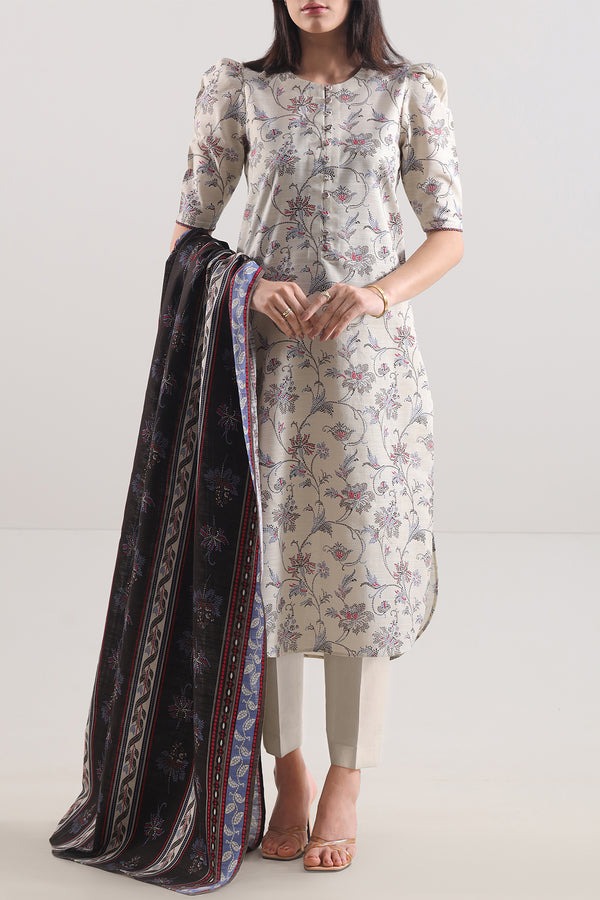 Unstitched-Printed-Cotton-Khaddar-3-Piece-114075