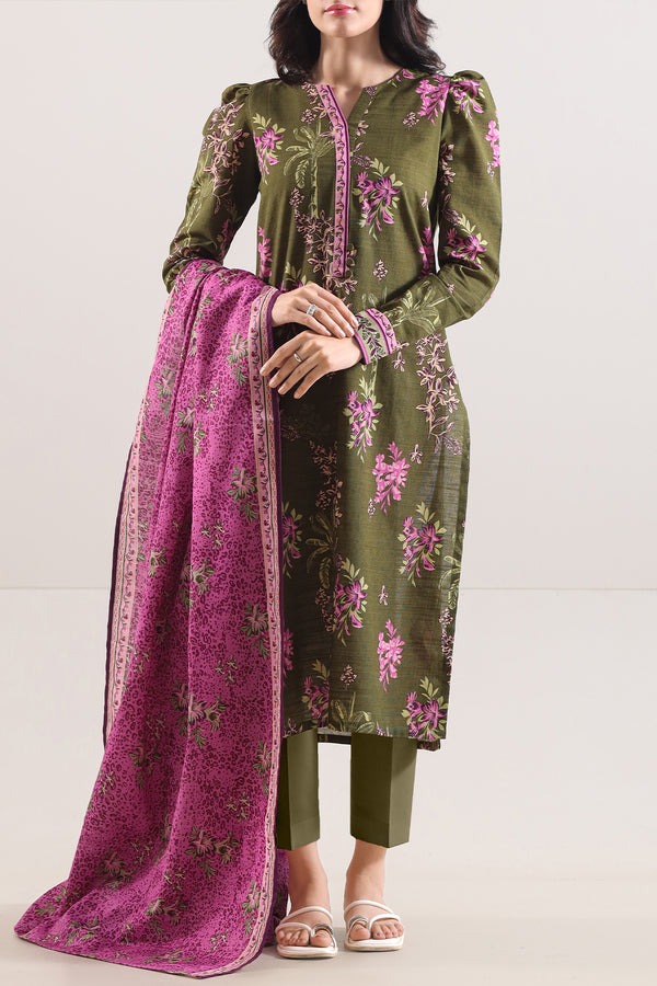 Unstitched-Printed-Cotton-Khaddar-3-Piece-114077