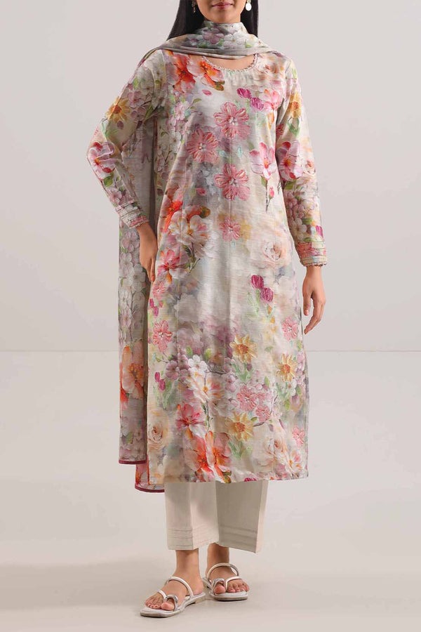 Unstitched-Printed-Cotton-Khaddar-3-Piece-114083
