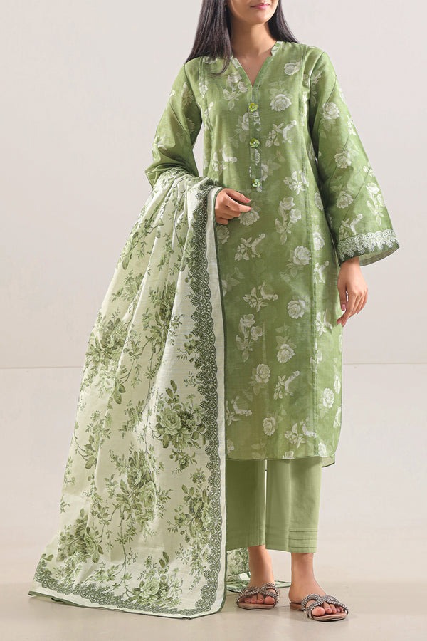 Unstitched-Printed-Cotton-Khaddar-3-Piece-114087