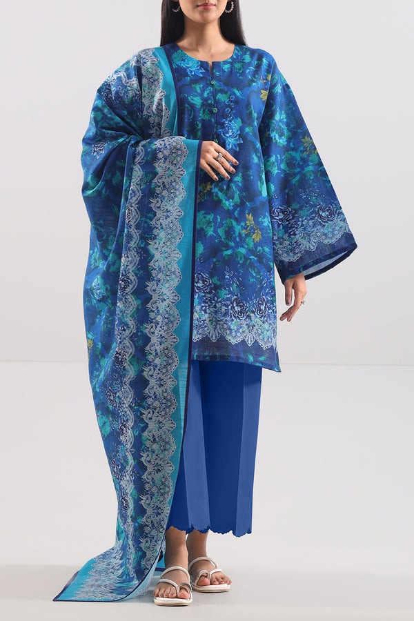 Unstitched-Printed-Cotton-Khaddar-3-Piece-114099